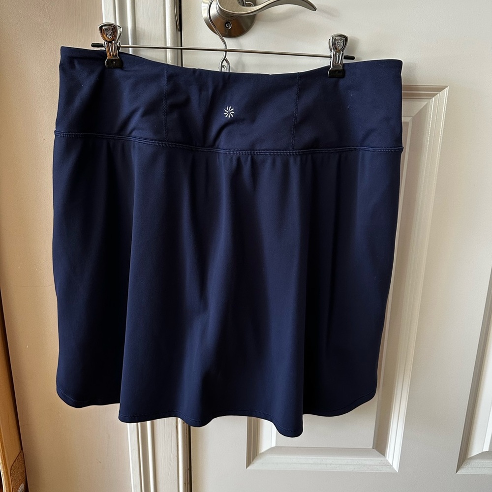 Athleta Navy Skort size L - Picture 2 of 5